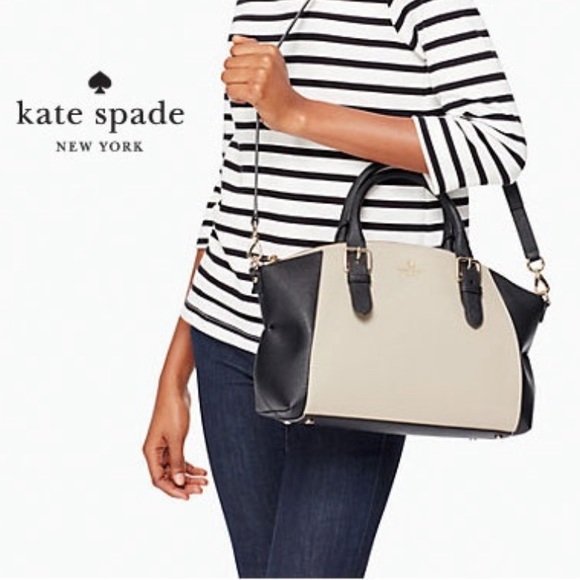 Kate Spade - Charlotte Street Small Sloan Colorblock Leather Bag - Picture 2 of 16